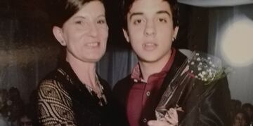 Fernando Pastorizzo junto a su mamá, el recuerdo a tres años de su asesinato.