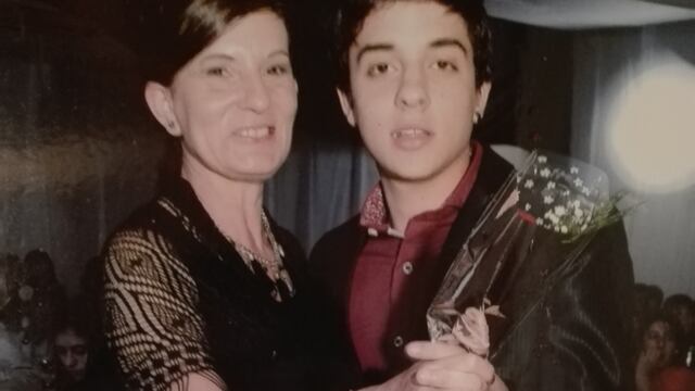Fernando Pastorizzo junto a su mamá, el recuerdo a tres años de su asesinato.