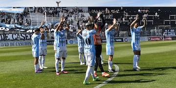 Racing de Nueva Italia visita este sábado a Estudiantes de Caseros por la Primera Nacional. (Prensa Racing)