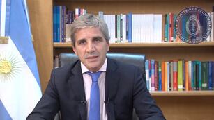 Luis "Toto" Caputo, ministro de Economía de Argentina. Foto: La Voz