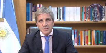 Luis "Toto" Caputo, ministro de Economía de Argentina. (La Voz)