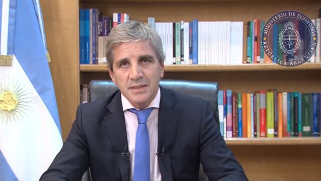 Luis "Toto" Caputo, ministro de Economía de Argentina. Foto: La Voz