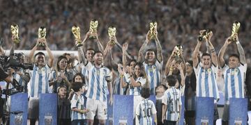 Argentina encabeza el ranking FIFA. (Federico López Claro / La Voz)