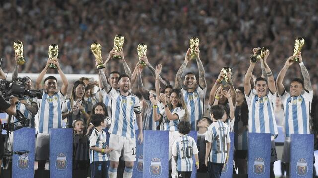 Argentina encabeza el ranking FIFA. (Federico López Claro / La Voz)