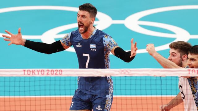 Argentina dio el batacazo, venció a EEUU y se clasificó a cuartos de final en vóley masculino en los Juegos Olímpicos de Tokio 2020. Facundo Conte fue el goleador y figura del triunfo.