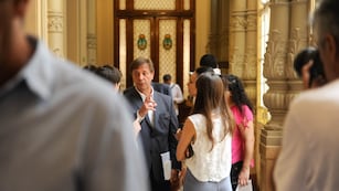 Ley ómnibus: vuelve a comisión por pedido de Javier Milei dijo Oscar Zago, jefe de bloque de La Libertad Avanza. Foto: Federico Lopez Claro