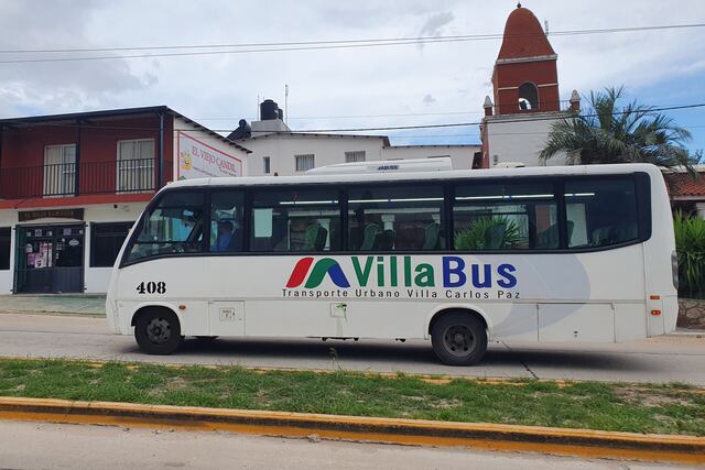 "Villa Bus" Servicio de Transporte Urbano de Pasajeros en Villa Carlos Paz. (Foto: VíaCarlosPaz).