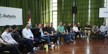 Reunión de gabinete de la gestión de Leonardo Viotti