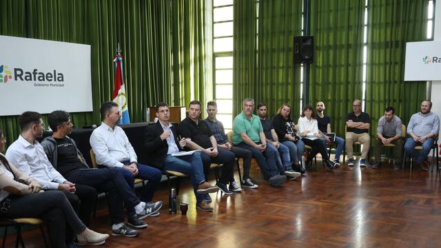 Reunión de gabinete de la gestión de Leonardo Viotti