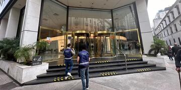 Operativo en la city porteña
