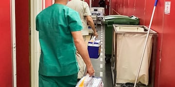 Se llevó a cabo en el Hospital Regional Ushuaia.