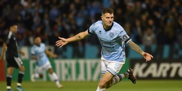 Un fiera del gol. Pablo Vegetti, el artillero de Belgrano (Facundo Luque/ La Voz)