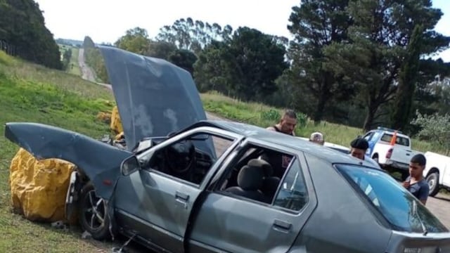 Ocurrió este domingo en la zona de la avenida Antártida Argentina al 9.900.