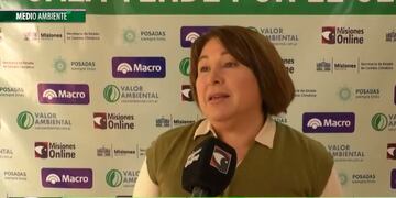 Gala Verde por el Clima en Misiones: Ruth Ortellado y la necesidad de modificaciones en la matriz energética mundial.