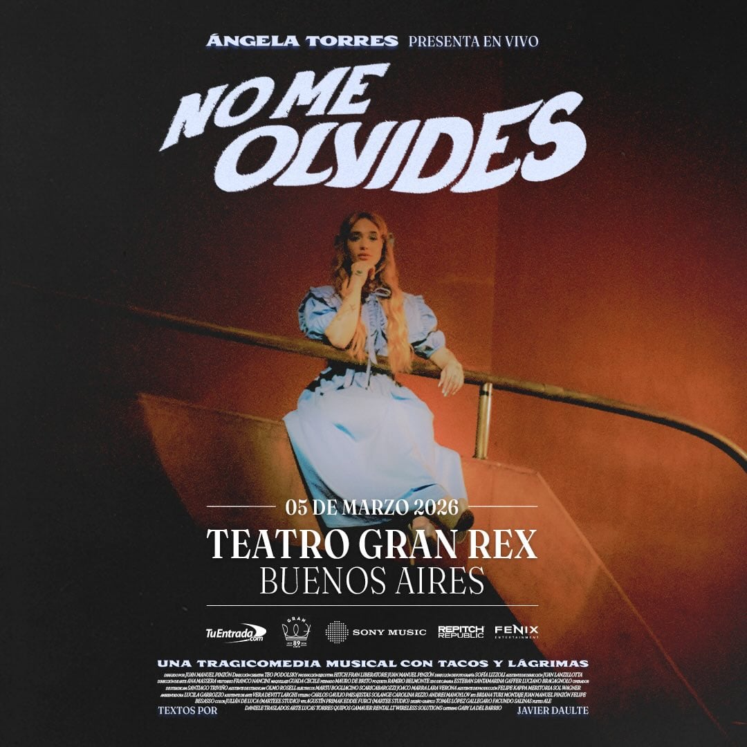 Ángela Torres en el Gran Rex