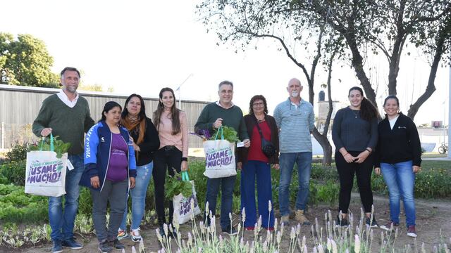 Avanza la huerta agroecológica de Rafaela