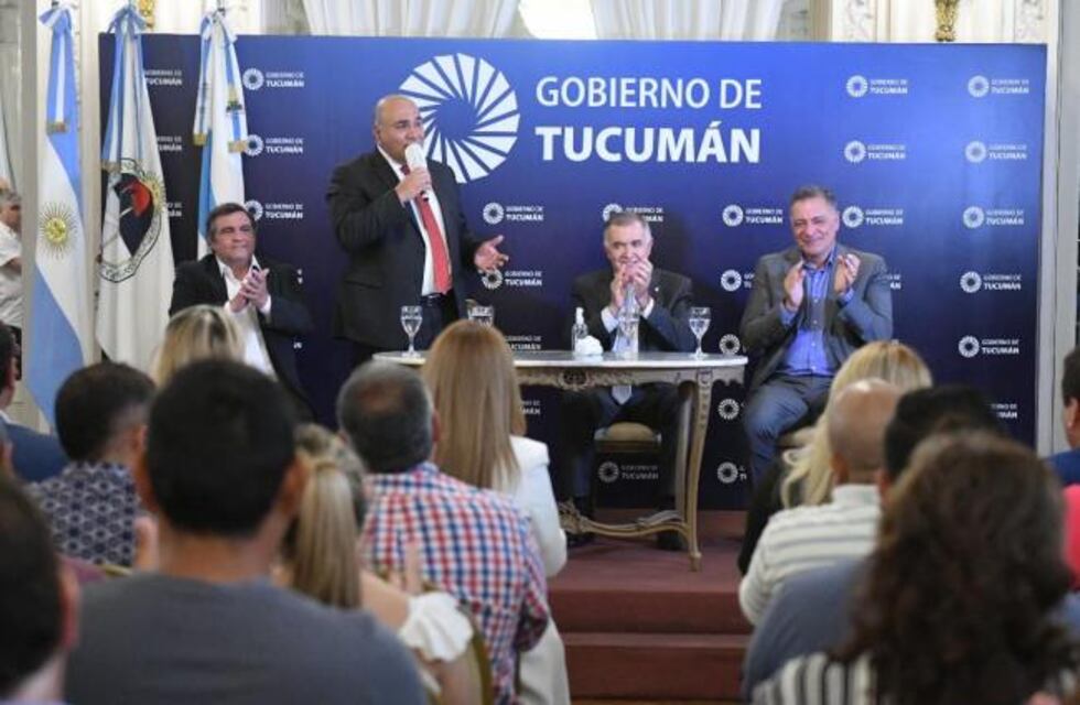 Referentes del Oeste se reunieron en Casa de Gobierno con Manzur y Jaldo