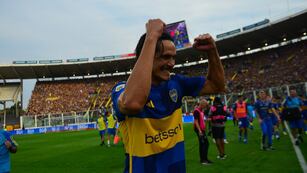 Se le abrió el arco a Edinson Cavani, figura y goleador de Boca, con victoria sobre River en el Kempes.