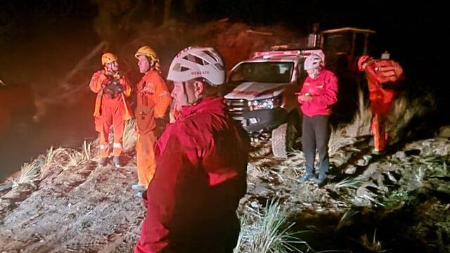 Operativo en el Cerro Champaquí por un pampeano herido (Duar).