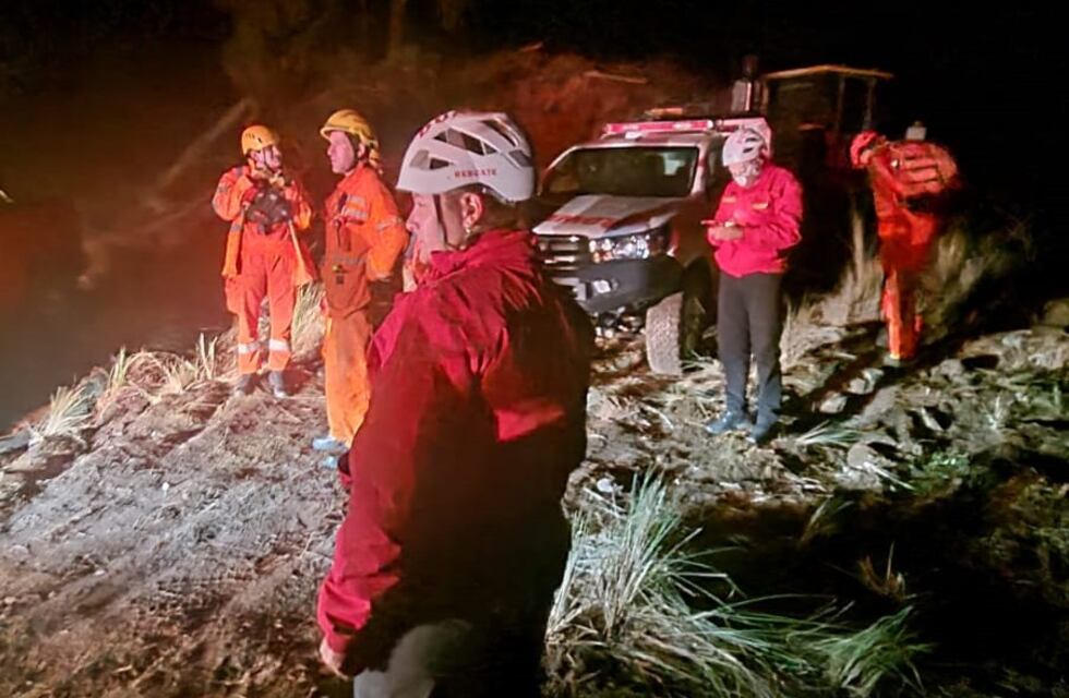 Otro rescate en el cerro Champaquí: tardaron 5 horas en sacar a un hombre se golpeó la cabeza al caerse