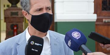 El ministro de  Educación de San Luis, Andrés Dermechkoff, llamó a la responsabilidad de los padres cuando elijan la educación virtual. Gentileza ANSL