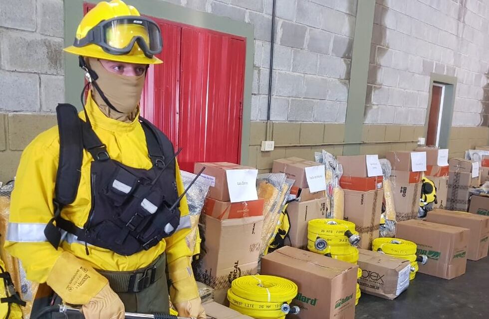 Bomberos Voluntarios de Punilla recibieron equipamiento de “moderna tecnología”