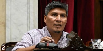 Diputado nacional por Jujuy Alejandro Vilca (PTS-FITU).