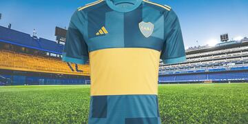 Boca lanzó una nueva camiseta para recordar sus hazañas deportivas. Foto: Los Andes