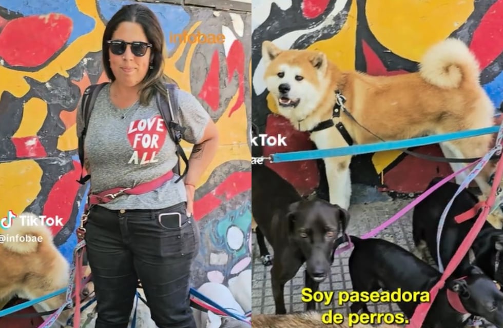 ¿Estará mintiendo? Cuánto gana una paseadora de perros en Argentina
