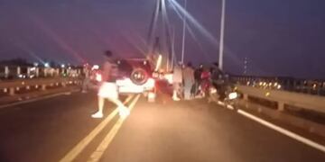 Se entregó el conductor involucrado en el choque fatal sobre el Puente Posadas-Encarnación.