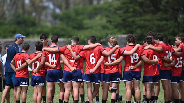 Los rugbistas estuvieron en Alta Gracias, Córdoba.