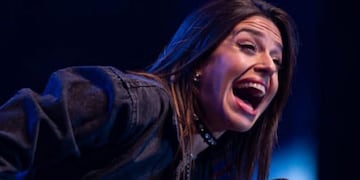 Euge Quevedo protagonizó un inesperado percance en pleno show.