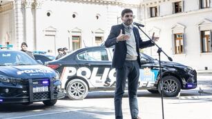Pullaro entregó 30 patrulleros en Santa Fe