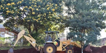 Continúan las obras públicas en Campo Grande