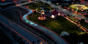 El paseo navideño creado por la Municipalidad permanecerá en el Paseo de las Rosas hasta el próximo domingo