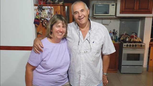 María Emilia y Raúl, un año después de contagiarse COVID