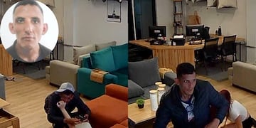 Captura Cámaras de Seguridad del local.