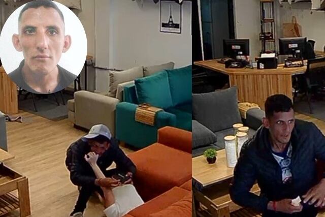 Captura Cámaras de Seguridad del local.