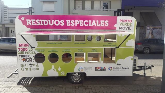 Punto Verde Móvil va al barrio Villa del Parque.