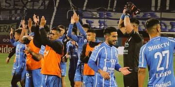 Godoy Cruz derrotó a River Plate y dejó una estadística positiva, números que ilusionan al técnico Sebastián Méndez y al hincha.