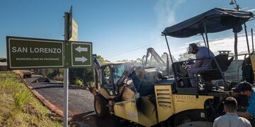 “Pavimento Urbano”: obras en Itacaruaré y Santa María