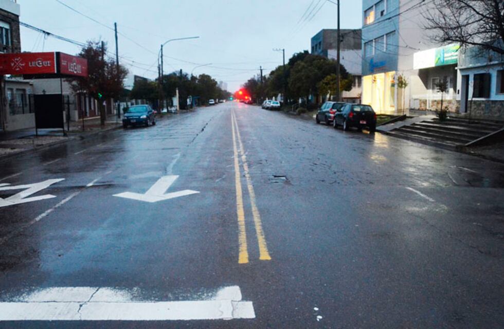 Santa Rosa luce casi vacía en el primer día de confinamiento