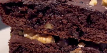 Cómo hacer brownie sin azúcar.