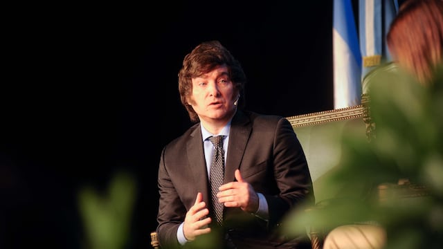 El economista liberal aseguró que se necesita una "reforma completa" de las leyes de seguridad interior, defensa, inteligencia, del servicio penitenciario. 
Argentina Javier Milei
Foto Federico Lopez Claro