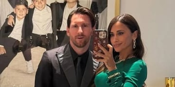 La pareja brilló en la gala de cumpleaños de David Beckham.