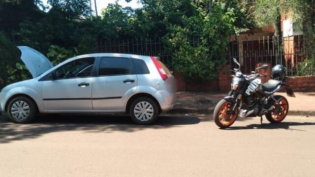 Recuperan en Oberá otro vehículo robado en Buenos Aires.