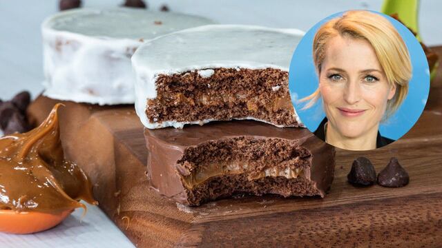 Gillian Anderson, fan de los alfajores argentinos