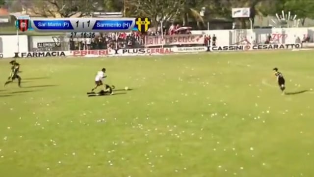 Gaspar Biasín juega en la séptima de San Martín de Progreso