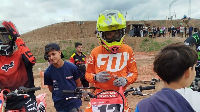 Santino Riba Categoría Promocional Motocross