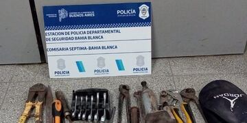 Robaban en obras de construcción